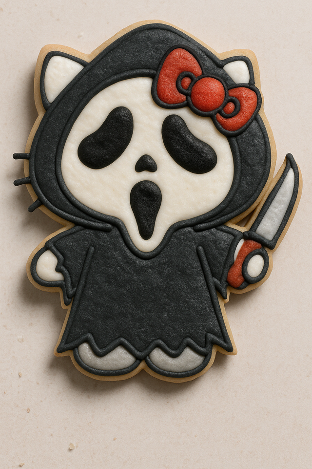 Scream Hello Kitty Cookie Cutter