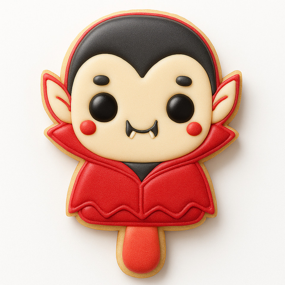 Vampire Ice Cream Cookie Cutter