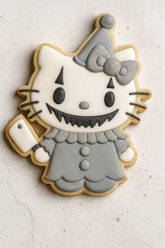 Art the Clown Hello Kitty Cookie Cutter