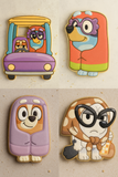 Bluey Granny Cookie Cutter Set (Granny Mobile, Janet, Rita, Gladys)