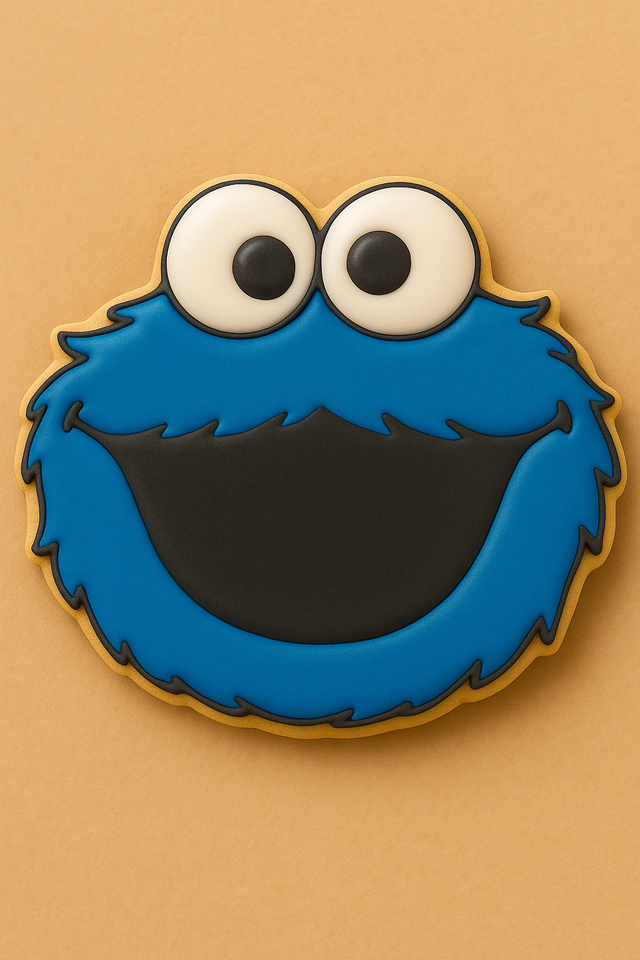 Cookie Monster Cookie Cutter