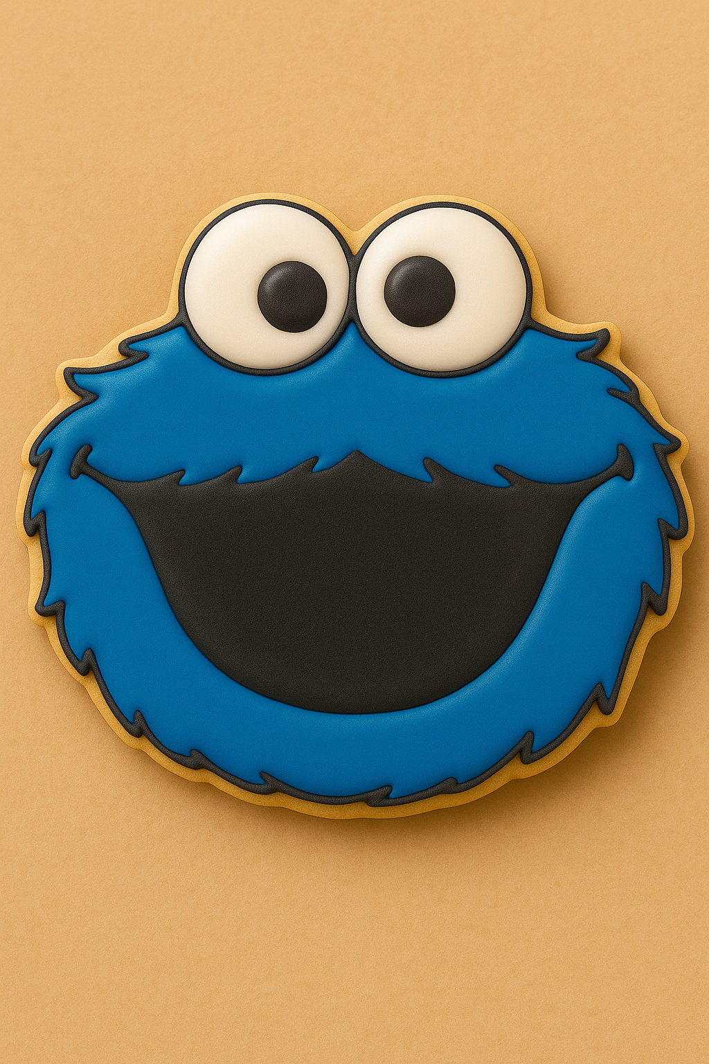 Cookie Monster Cookie Cutter