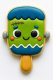 Halloween Popsicle Cookies – Frankenstein, Witch, Vampire & Mummy